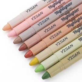 YISAN Bible Highlighter, Bible Marker Pens, Bible Highlighter, Marker Pen Set, 8 Colours, 70658
