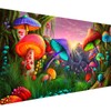 YALKIN 5D Diamond Painting Kits for Adults, Large Mushroom Diamond