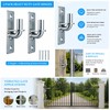 Wall Mount Gate Hinges 2 Pack, 5/8 in Pin Heavy