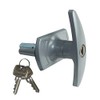 Locking T Handle 57mm Shaft (Garage Door Spare Parts) to