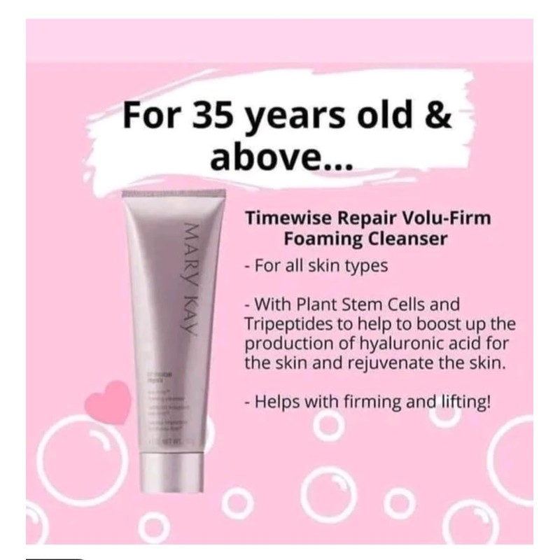 mary kay timewise repair volu-firm foaming cleanser 4.5 onz