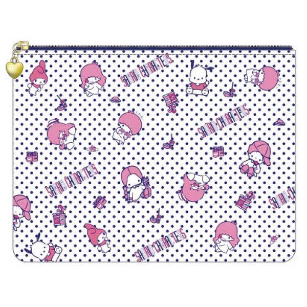 Sunstar Stationery Sanrio Pouch Flat Wrapping Design Sanrio Characters Parlor
