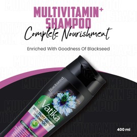 Vatika Naturals Multivitamin Enriched Blackseed Shampoo 400ml