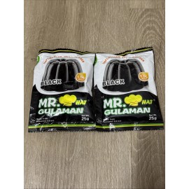 Mr. Gulaman (2- Pck) Mr. Gulaman BLACK Unflavored Jelly/ Gelatin Powder 25g.