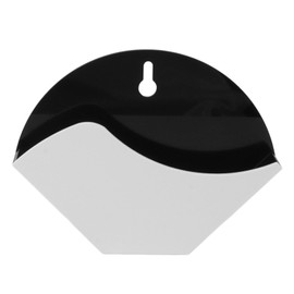 Coffee Filter Holder Hangable Coffee Filter Paper Rack Acrylic Coffee Paper Storage Container Stand V Shape