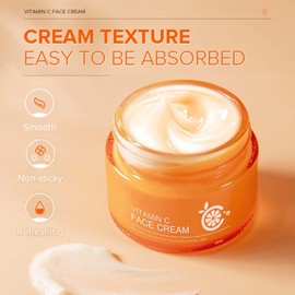 Anti-Aging Vitamin C Moisturizer for Face - Day & Night Cream for Women & Men. Brightens & Evens Skin Tone, Boosts Collagen and Reduces Fine Lines. Effective Skin Care Solution