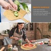 14 inch Natural Bamboo Pizza Peel Set of 2, Double-Sided