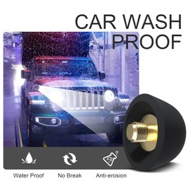 BASIKER Antenna Delete Cap Fit for Jeep Wrangle Gladiator JK JL Rubicon Sport Unlimited 4xe Willys Mojave, Car Wash Proof Jeep Antenna Cover Antenna Delete, Jeep Accessories