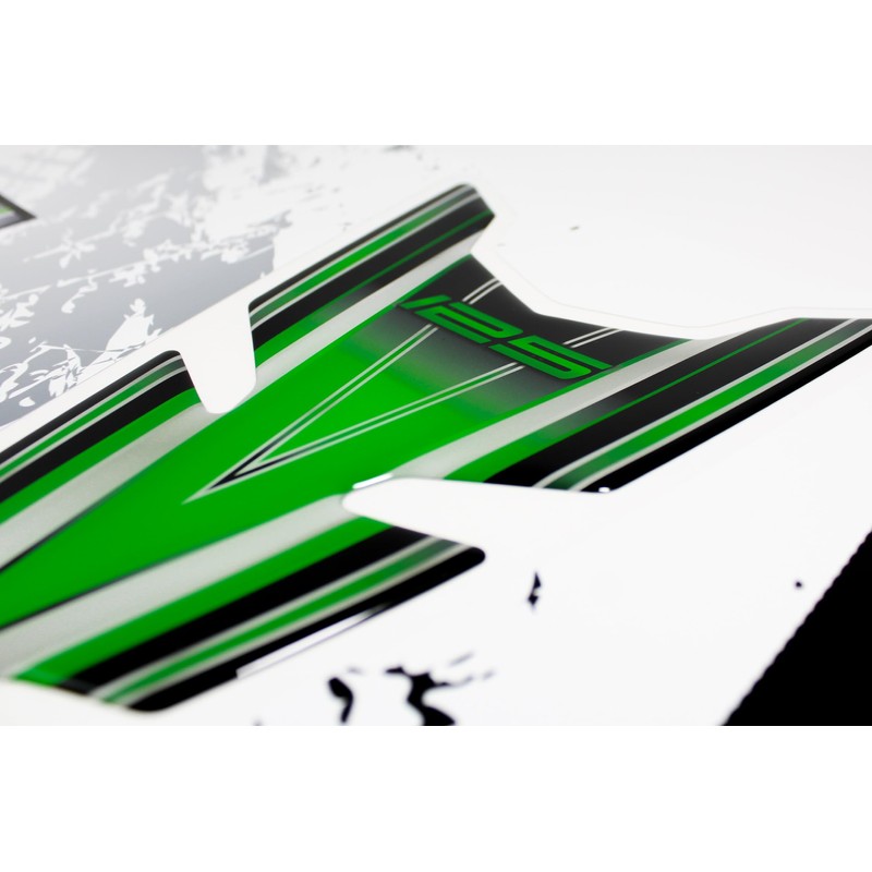 Tankpad Tank Sticker Green Tank Protector Compatible with Kawasaki Z125