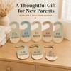 8 PCS Baby Wardrobe Dividers, Colorful Baby Hangers Babys Clothes