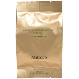 AGE2WENNESS Age to Wenness Essence Cover Pact Luxe Gold Refill / 25 Years FW No. 21 Refill / 에이지투웨니스 에센스 커버 팩트 럭스 골드 리필 / 25년 FW 21호 리필