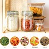 TEOZBLU Pack of 4 Replacement Preserving Jars Seals, Preserving Rings,