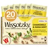 Wissotzky Chamomile Tea with Nana Mint, Herbal Tea, 20 Tea