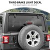 JeCar Third Brake Light Decal Carbon Fiber High Mount 3rd