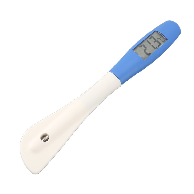 Silicone Spatula Thermometer Digital Display Stainless Steel Cooking Thermometer Food