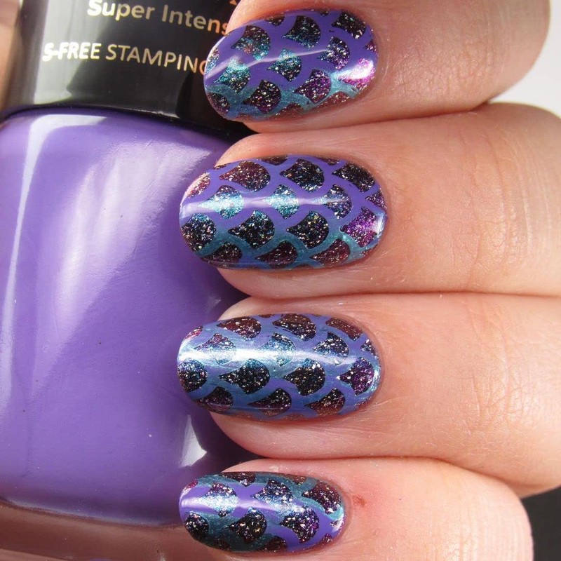 PUEEN Super Intense Nail Polish For Nail Stamping Big 5-FREE