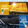 GOHHME Car Sun Protection Windscreen Car Windscreen Parasol with a