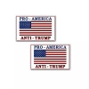 PRO AMERICA Anti TRUMP Decals USA BUMPER STICKER 2 PACK