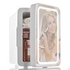 Memorex MX-FR690 6.5L Mini Beauty Lighted Mirror Fridge | Portable