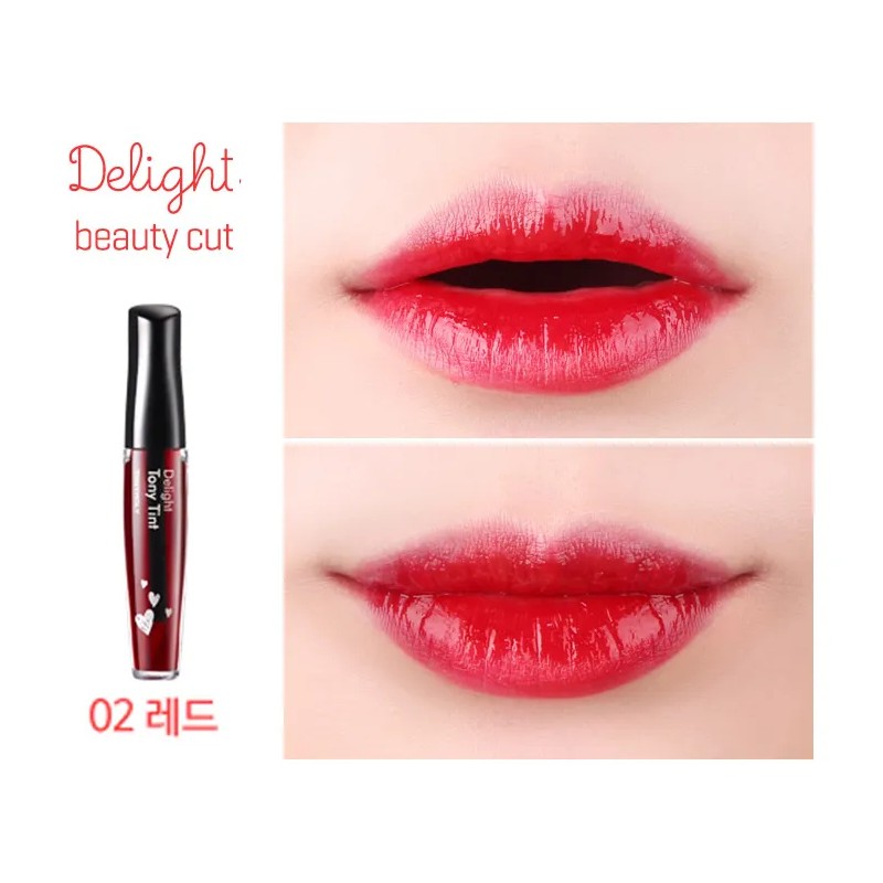 Tonymoly - Tinta Para Labios Delight Rojo Manzana