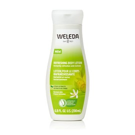 Weleda | Loción corporal refrescante de cítricos | 6.8 Onzas líquidas | Humectante rico en plantas con aloe vera y aceite de coco