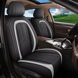 Unbranded Seat Covers Faux Leather 5-Seat Cushion Full Set  For Toyota 4Runner 2003-2024