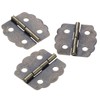 20 Pcs Mini Hinges Retro Butt Hinges Antique Hinges Bronze