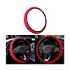 CGEAMDY Universal Car Steering Wheel Cover, Diameter 37-38 cm, Elastic