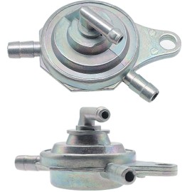 Amavoler 2 Pcs Fuel Petcock Gy6 50cc 150cc Vacuum Fuel Pump 3 Way Fit for Roketa Sunl Taotao Chinese ATV Scooter,Great Replacement Accessories for Your Bike.（2 Pcs）