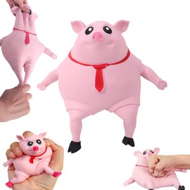 Pig Squeeze Toy, Pig Squeeze Toy, Anti Stress Pig, Creative Decompression Piggy, Stress Pig, Creative Anti-Stress Toy for Adults and Children