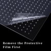 Fish Tank Divider, Transparent Acrylic Separator Plate with Suction Cups