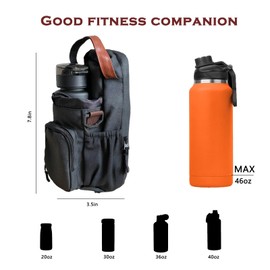 YANUAHI Magnetic Gym Bag Water Bottle Holder for Men & Women,Small Gym Bag,Gym Accessories for Gym Fitness,Outdoor Running,Travel & Workout