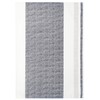 Lashuma Kitchen Towels Rustic Grey Beige Striped 48 x 68