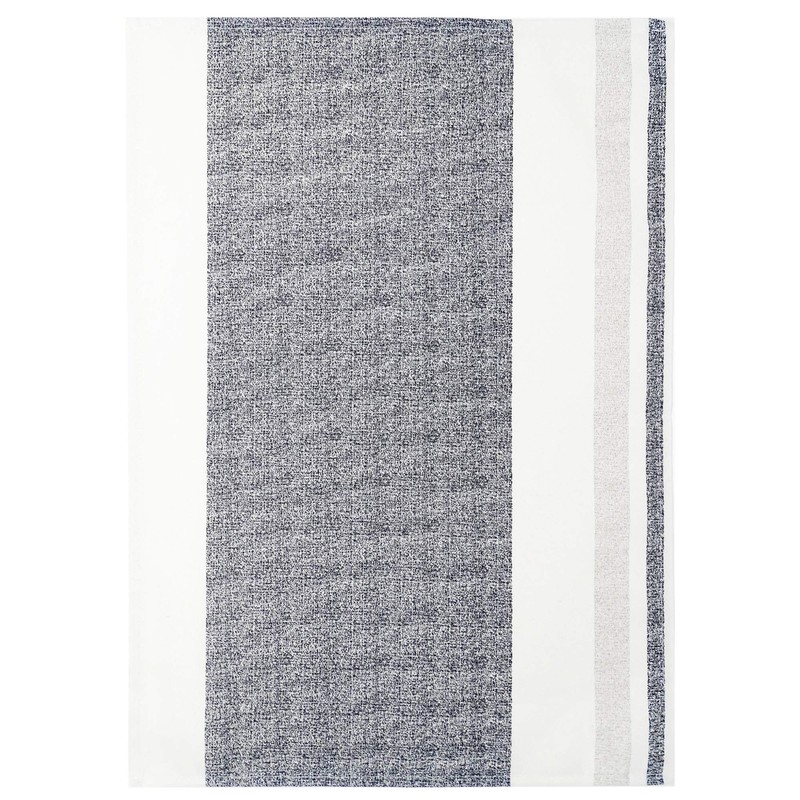 Lashuma Kitchen Towels Rustic Grey Beige Striped 48 x 68