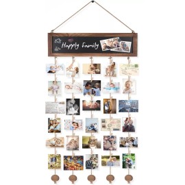 CONEJO MODA Porta Decorativas Madera Sólida Collage Pared De Fotos