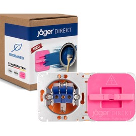 Jäger Direkt 10 x Sockets Painter's Protection, Reusable, for All Sockets Including Protective Contact, Ideal for Painting, Wallpapering, Renovations, BioBased, Made in Germany