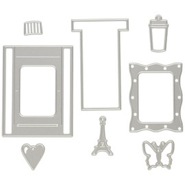 Elizabeth Craft Designs 1104 Karen Burniston Hanging Charm Pull Tab Pop It Up Metal Dies