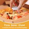 HTBMALL 100 Pack Pizza Saver Stand - White Plastic Tripod