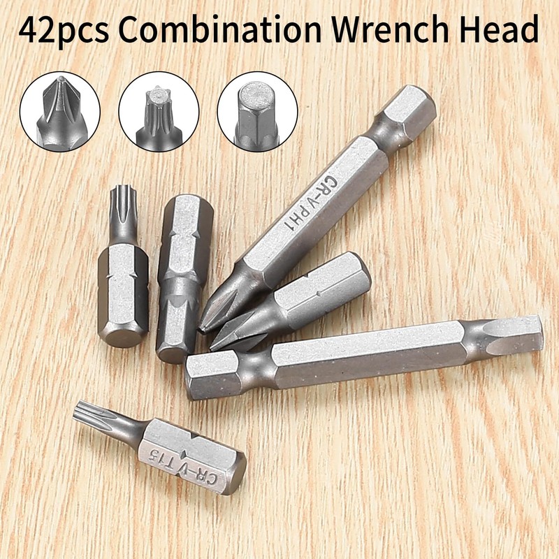 for Torx Bit Set PH Bit Set, 42 Pcs H5