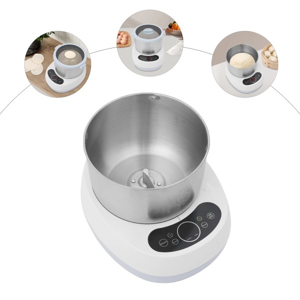 Unbranded Electric Dough Maker Commercial 4.5Qt Dough Kneading Machine For