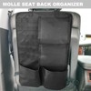 Dasiyoki Tactical Car Seat Back Organizer with Molle Panel Vehicle