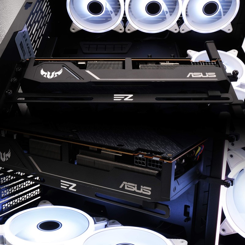 EZDIY-FAB Graphics Card Brace Support Bolster. A Video Card Holder,