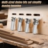 Domino Tenons Route Bits 1/2" Shank- 5mm, 6mm, 8mm, 10mm,