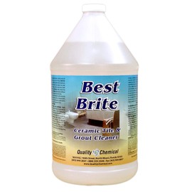 Quality Chemical Best Brite - Heavy-duty tile and grout cleaner with acid-1 gallon (128 oz.)