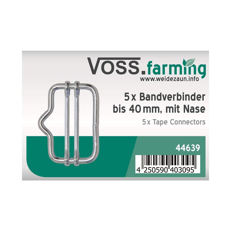 VOSS.farming 5 x Tape Connectors up to 40 mm (with