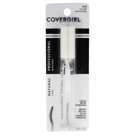 CoverGirl 커버걸 프로페셔널 네츄럴 래쉬 마스카라 투명 0.34 온스 Cover Girl Professional Natural Lash Mascara Transparent 0.34 Ounces [0.34 Fl Oz (Pack of 1)]