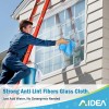 Microfiber Glass Cleaning Cloths 8 Pk Lint Free Streak Quickly