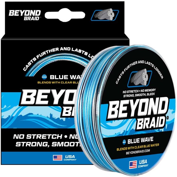 Beyond Braid Blue Wave 300 Yards 30lb