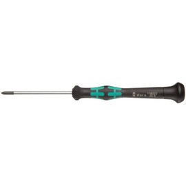 Wera 05118022004 Kraftform Micro 2050 PH Phillips Electronics Precision Screwdriver, PH 0 Head, 60mm Blade Length