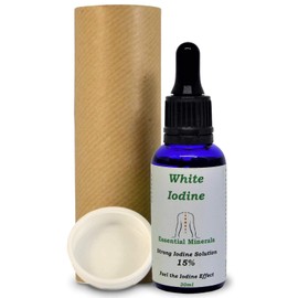 30ml 15% White Iodine Solution Max Strength Decolourised Clear Solution
